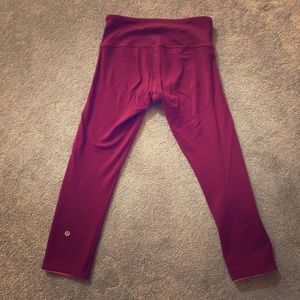 Lululemon Wunder Under Crop